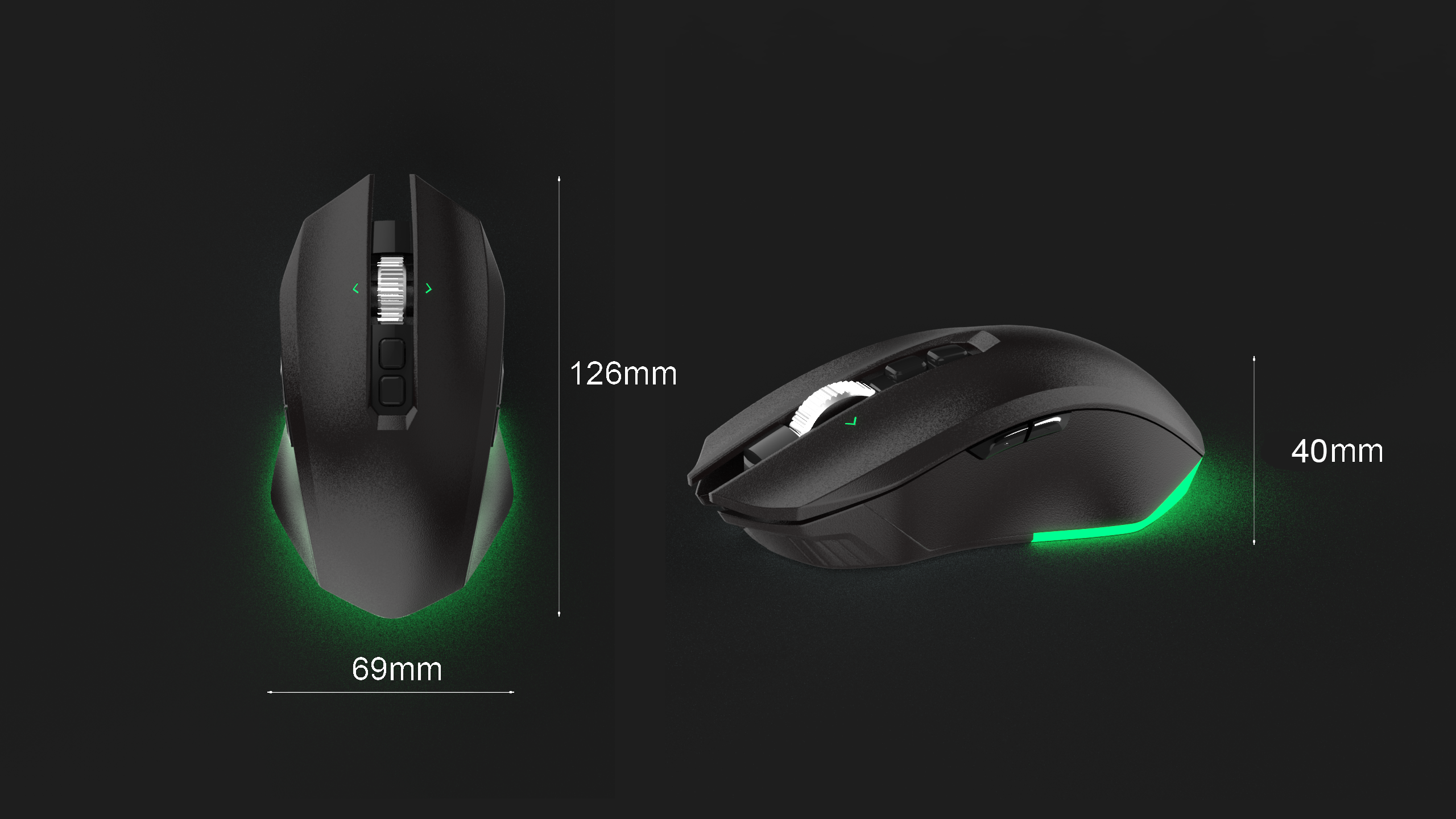 Mouse sạc không dây Mytechsun MBW458 - SILENT